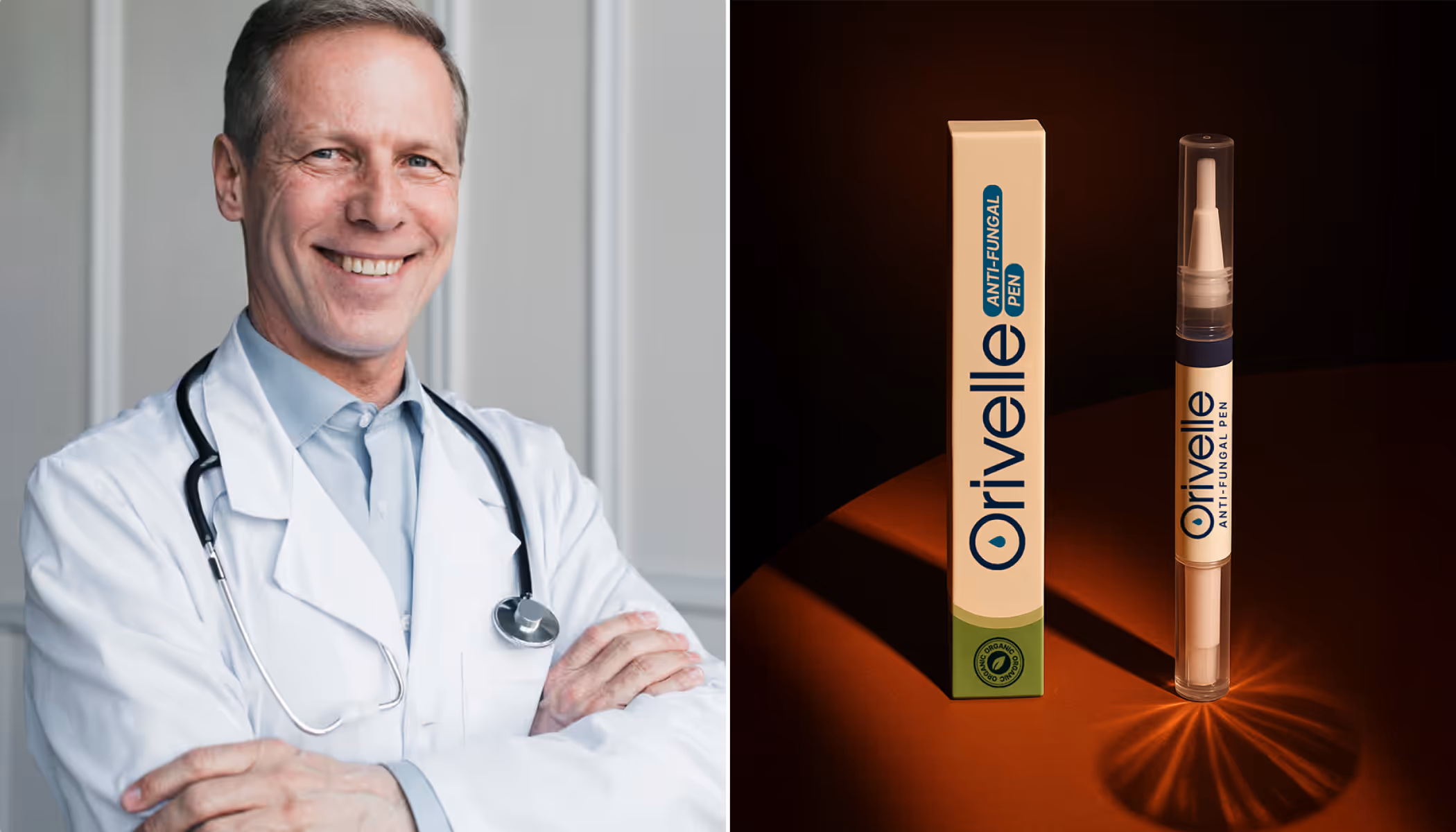 Dr Alan inventor of orville pen